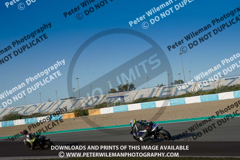 25 to 27th november 2017;Jerez;event digital images;motorbikes;no limits;peter wileman photography;trackday;trackday digital images